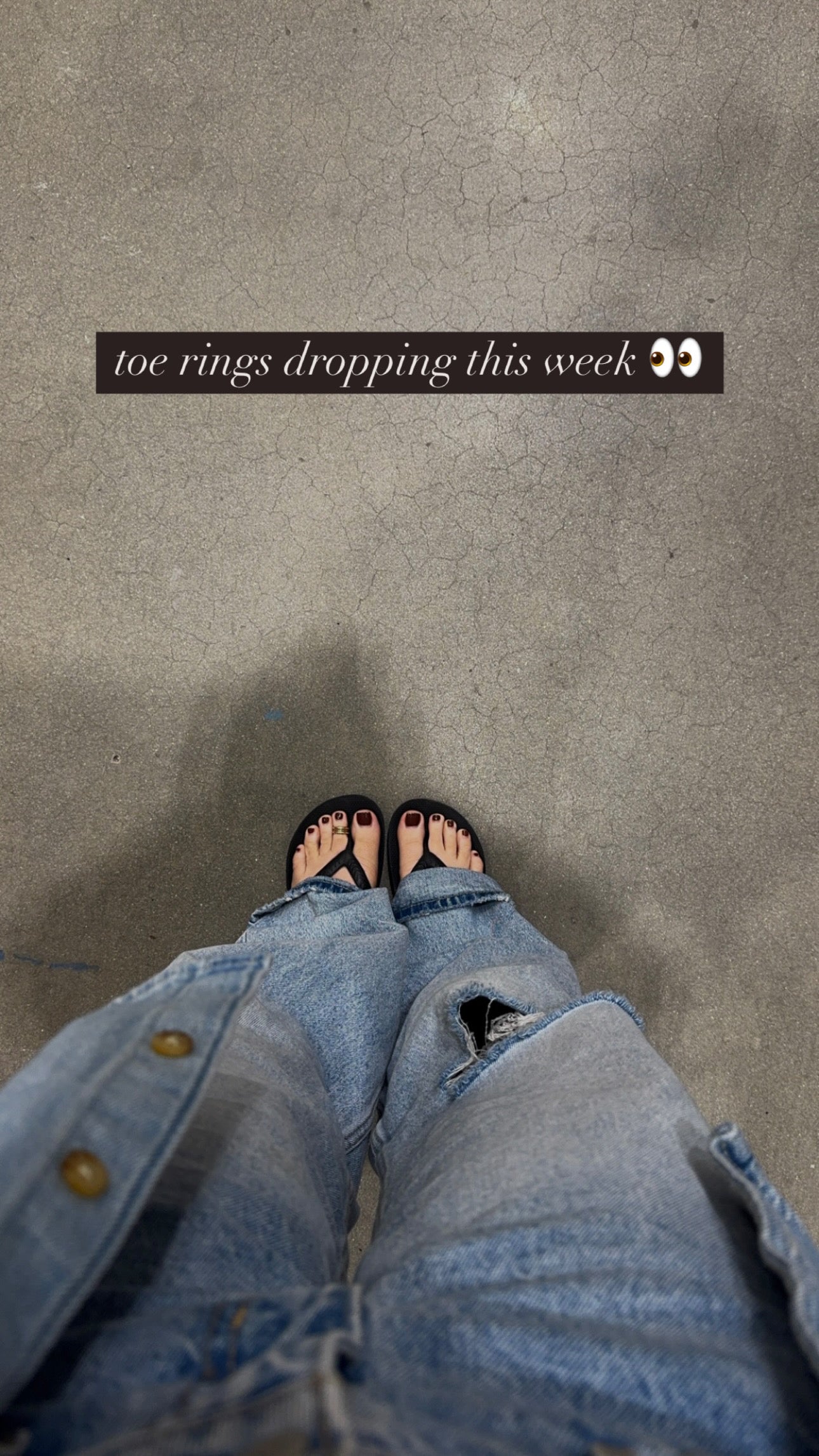 MERIDIAN TOE RING