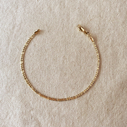 FLAT FIGARO ANKLET