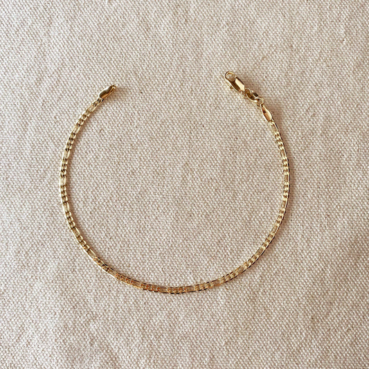 FLAT FIGARO ANKLET