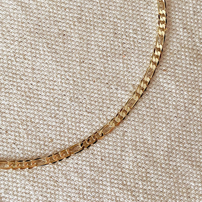 FLAT FIGARO ANKLET